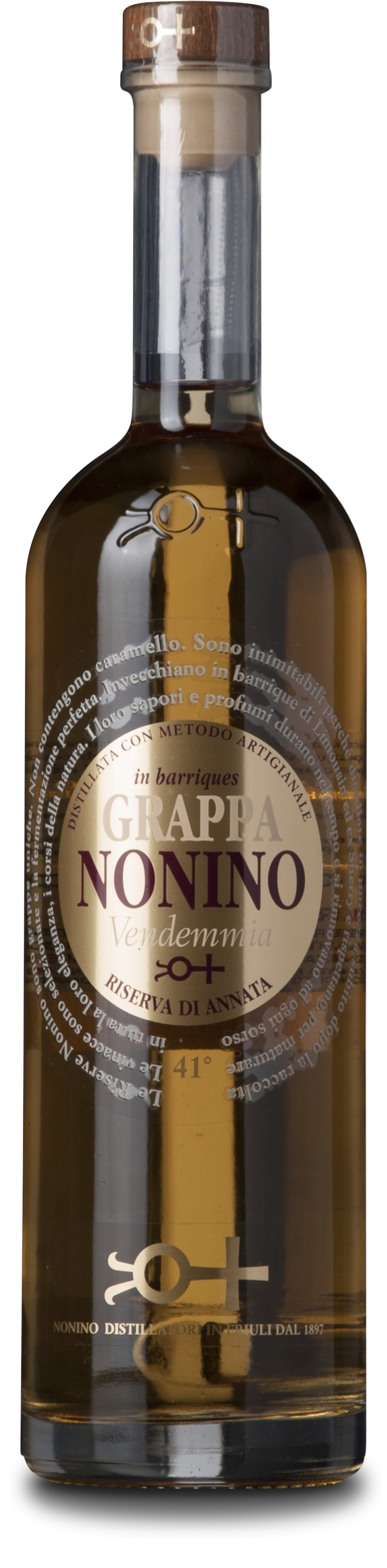 Grappa Vendemmia Riserva Annata 41%, 70 cl, Nonino
